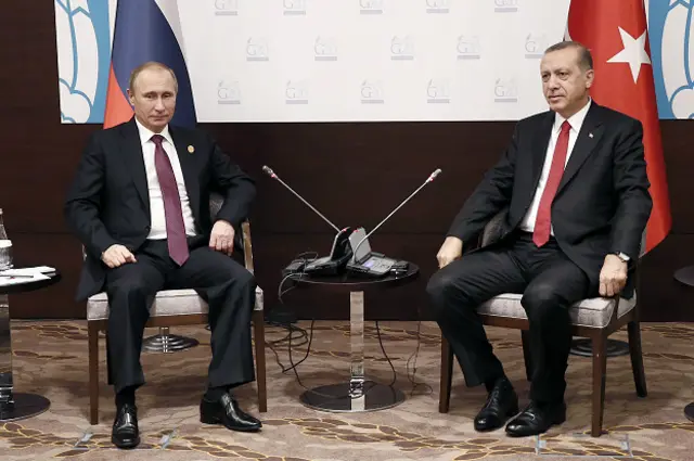 Путин, Эрдоган