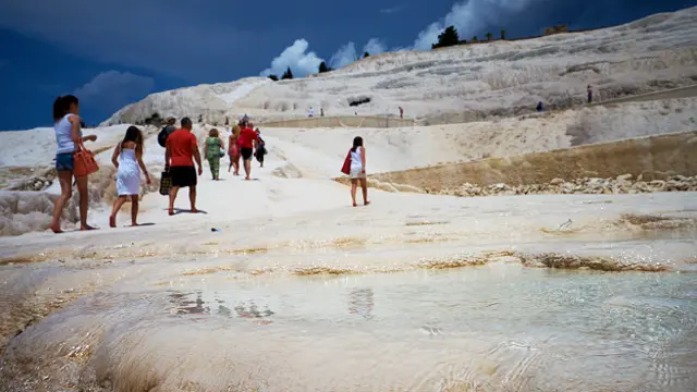 Российские туристы в Турции