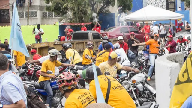 Marcha de Miguel Pizarro