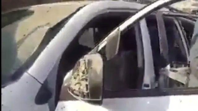 په دغه بريد د موټر چلوونکی وژل شوی او دوه ولسي وګړي چې پر لاره تېرېدل ټپيان شوي دي