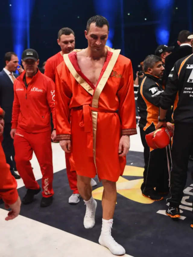 Отак Володимир Кличко іде із великого боксу? 