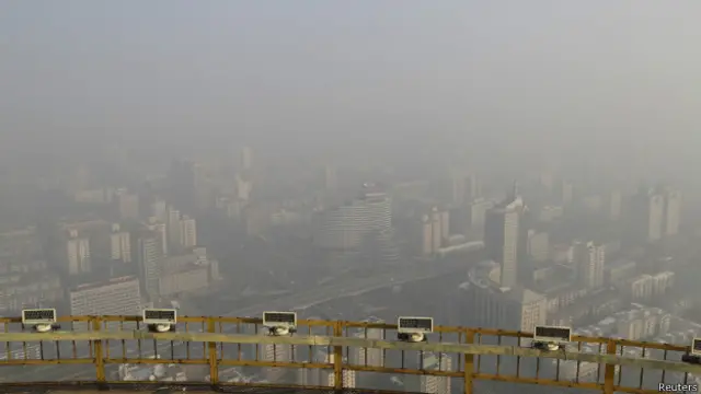 बीजिंग में प्रदूषण