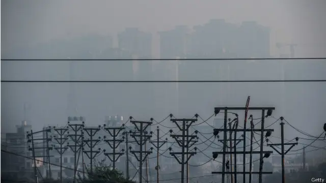 बीजिंग में प्रदूषण