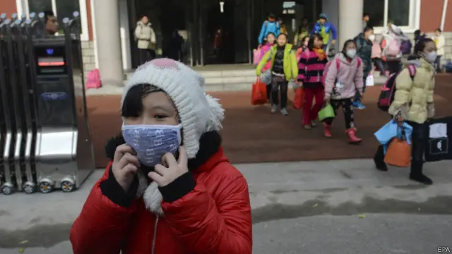 बीजिंग में प्रदूषण