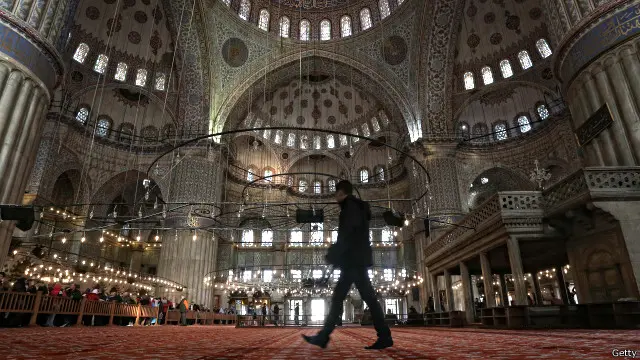 استنبول کی تاریخی نیلی مسجد