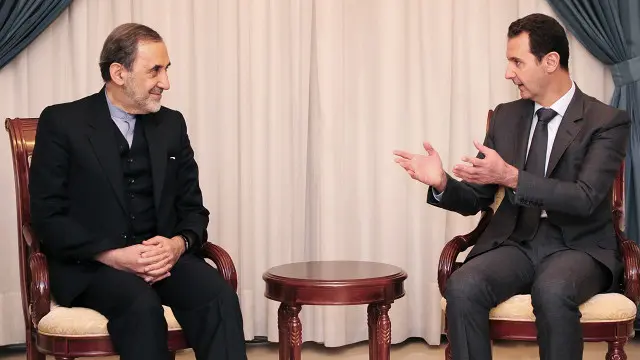 آقای ولایتی روز یکشنبه ۸ آذر (۲۹ نوامبر) با همراهی هیئتی ایرانی برای "دیدار با مقام‌های بلندپایه سوریه" وارد دمشق شد