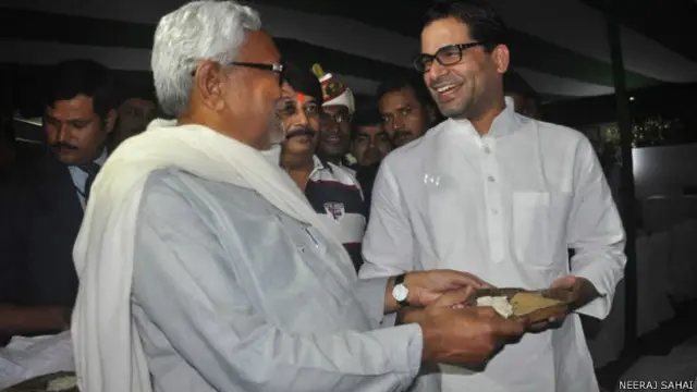 नीतीश कुमार और प्रशांत किशोर