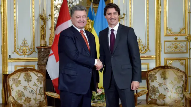 Порошенко і Трюдо
