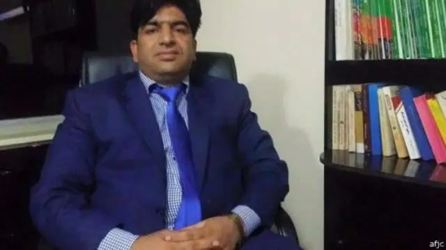 این عکس از آقای امان عطایی در صفحه فیسبوک مرکز خبرنگاران افغانستان نشر شده است