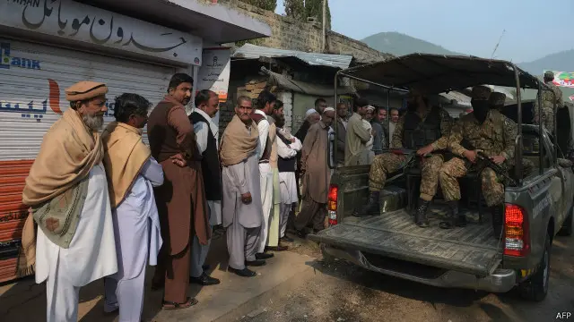 اسلام آباد میں بلدیاتی انتخابات کے موقع پر سکیورٹی کے بھی سخت انتظامات کیے گئے تھے