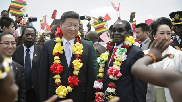 هذه أول زيارة يقوم بها رئيس دولة كبرى إلى زيمبابوي منذ أعوام