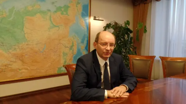 米沙林:高铁具体线路尚未最后确定(摄影:子川)