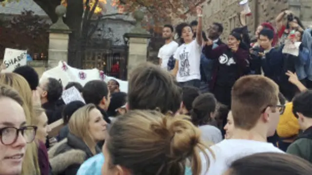 Un grupo de estudiantes