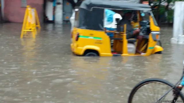 चेन्नई में बारिश