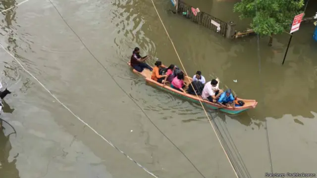 चेन्नई बारिश