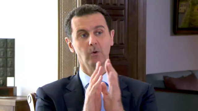 بشار اسد از تغییر در توازن نیروها به نفع خود سخن گفته و نسبت به ادامه مداخله روسیه ابراز اطمینان کرده است 