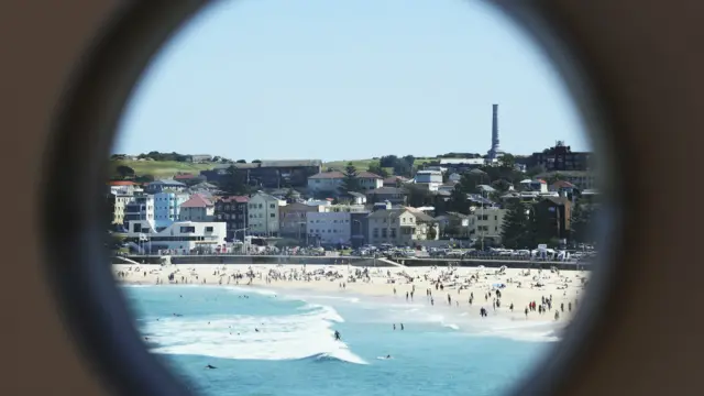 悉尼海滩资料照片