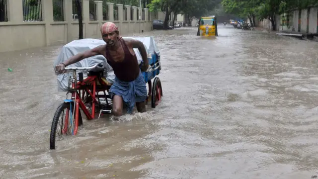Banjir di Chennai, India