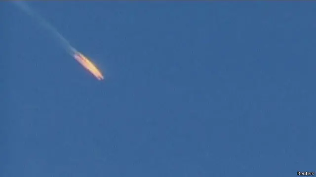 Máy bay của Nga bị Thổ Nhĩ Kỳ bắn hạ làm gia tăng căng thẳng giữa hai quốc gia