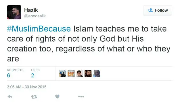 muslim tweet