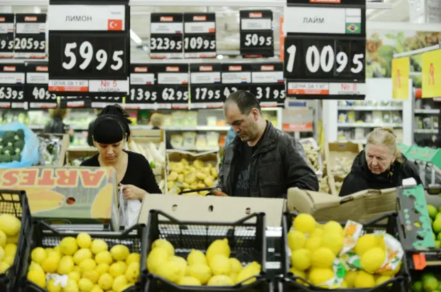 Продуктовый магазин в России