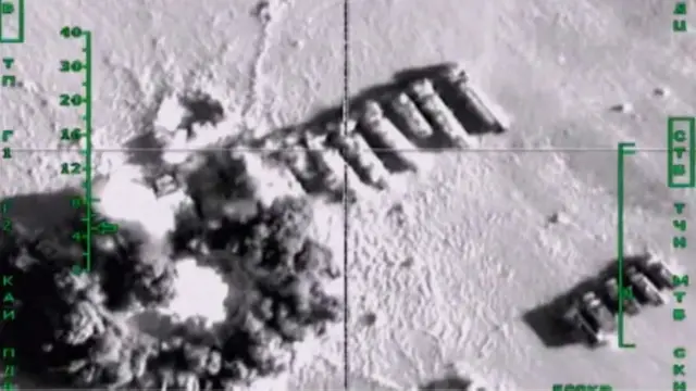 Rusiyanın hava zərbəsi iddia edildiyinə görə Suriyadakı neft avtosisternlərini vurur