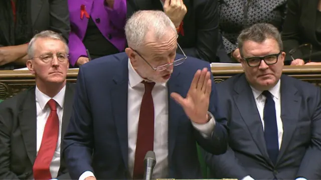 Джереми Корбин в парламенте