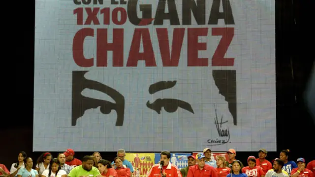 Chavez en campaña