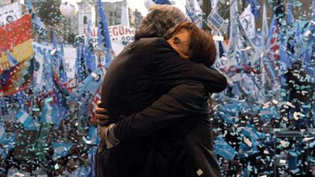 Nestor y Cristina Kirchner