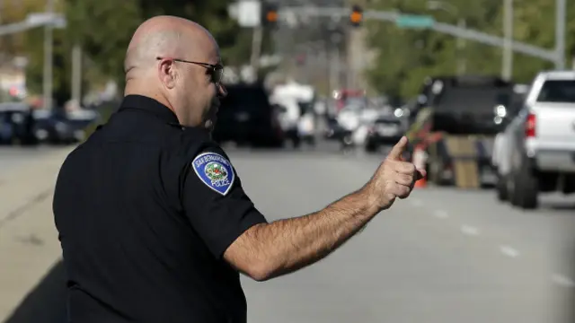 Jarrod Burguan, jefe de la Policía de San Bernardino.
