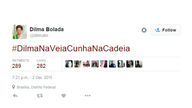 O processo de impeachment da presidente foi aceito nesta quarta por Eduardo Cunha, após meses de ameaças.
