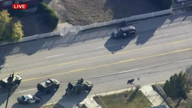 Vehículo sospechoso del tiroteo en San Bernardino