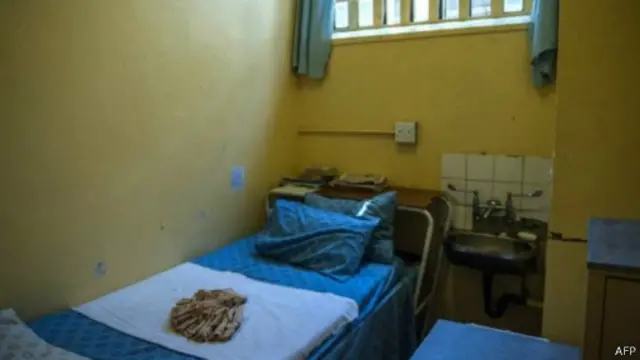 جیل میں پسٹوریئس کا بستر