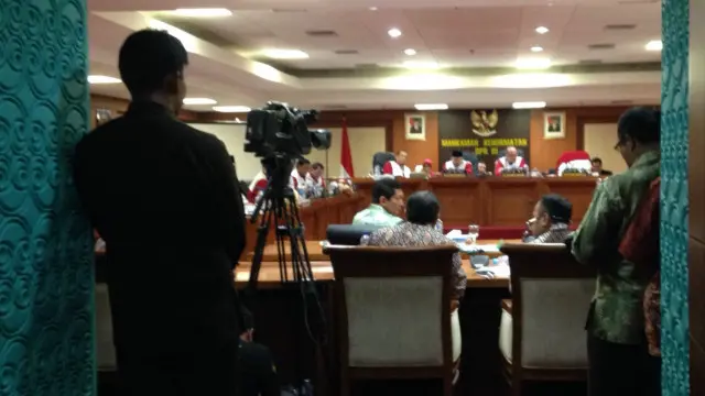 Suasana sidang MKD saat meminta keterangan dari Maroef Sjamsoeddin, dirut Freeport Indonesia.