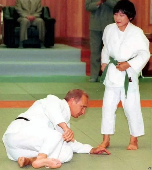 Putin là đai đen môn võ judo