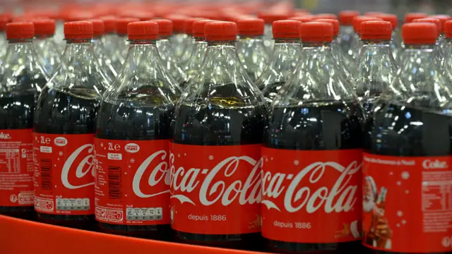 Botellas de Coca Cola