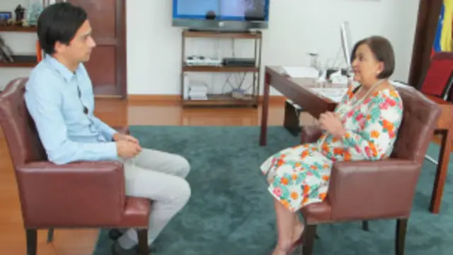 Tibisay Lucena en entrevista con BBC Mundo