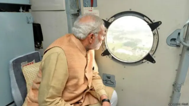 प्रधानमंत्री मोदी ने यह तस्वीर पोस्ट की