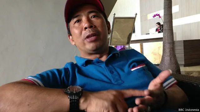 Basuki Rahmat, wakil ketua bidang strategi dan kampanye tim sukses calon tunggal Bupati Kabupaten Tasikmalaya, Uu Ruzhanul.