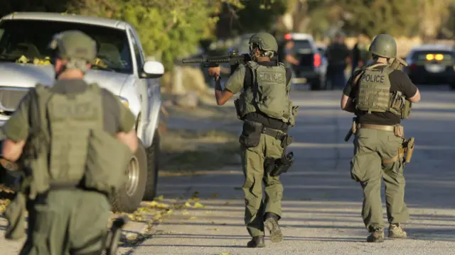 14人在本周三的枪击事件中丧生，另有21人受伤。