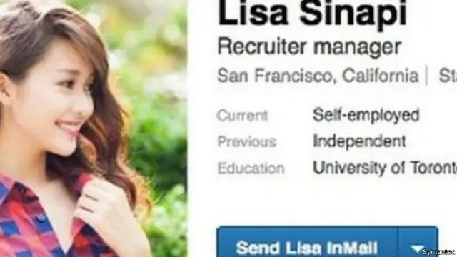 غالبا ما تستخدم الحسابات المزيفة صورا لنساء