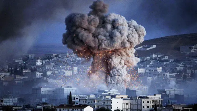 सीरिया हवाई हमला