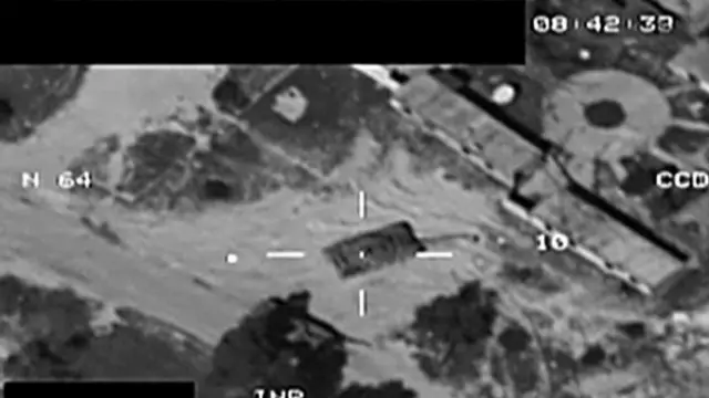 Поражение цели в Ливии ракетой "Бримстоун"