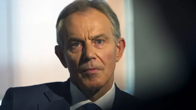 Britaniyanın keçmiş baş naziri Tony Blair.