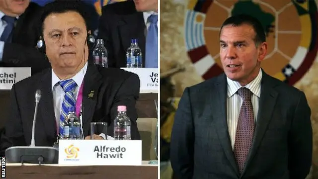 Alfredo Hawit dan Juan Angel Napout