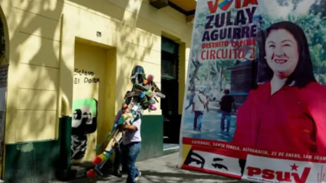 据信总统马杜罗领导的执政党将会受到来自反对派联盟的挑战。