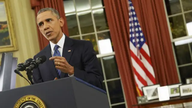 अमरीकी राष्ट्रपति बराक ओबामा बाध्यकारी समझौते के हक़ में नहीं हैं
