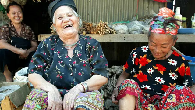 Смешливые тайские женщины