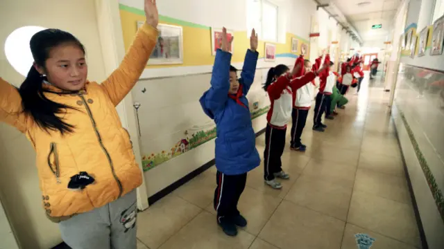 Contaminación en Pekín, China