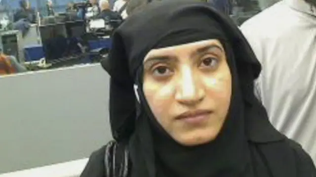 ایڈ رائس کے مطابق سان برنارڈینو کے حملہ آوروں میں سے ایک تاشفين ملک ایسے ہی پاکستانی مدرسے میں زیر تعلیم تھیں جہاں شدت پسندي کی تعلیم دی جاتی ہے